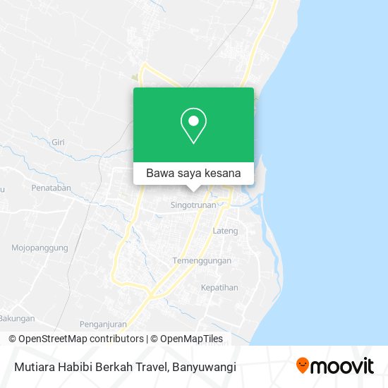Peta Mutiara Habibi Berkah Travel