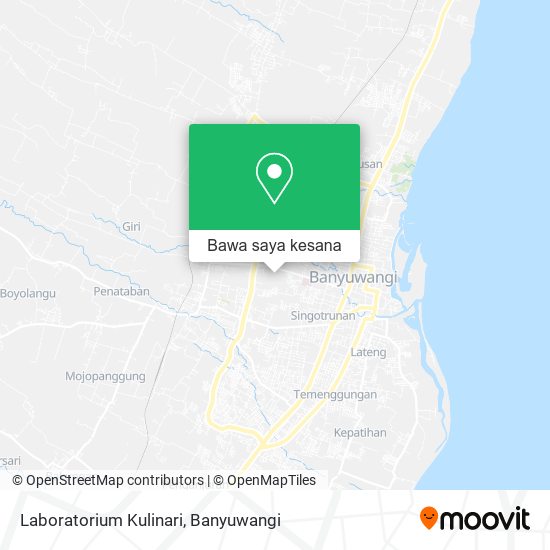 Peta Laboratorium Kulinari