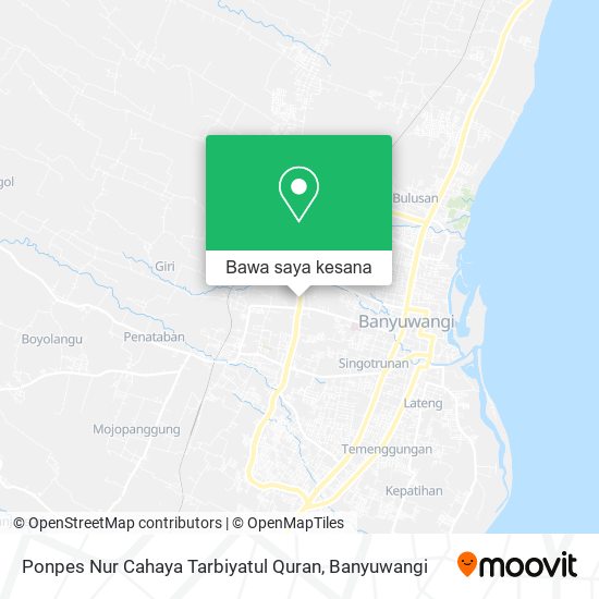 Peta Ponpes Nur Cahaya Tarbiyatul Quran