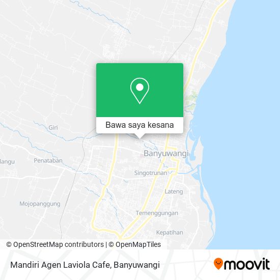 Peta Mandiri Agen Laviola Cafe