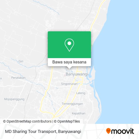 Peta MD Sharing Tour Transport
