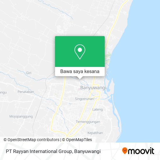 Peta PT Rayyan International Group