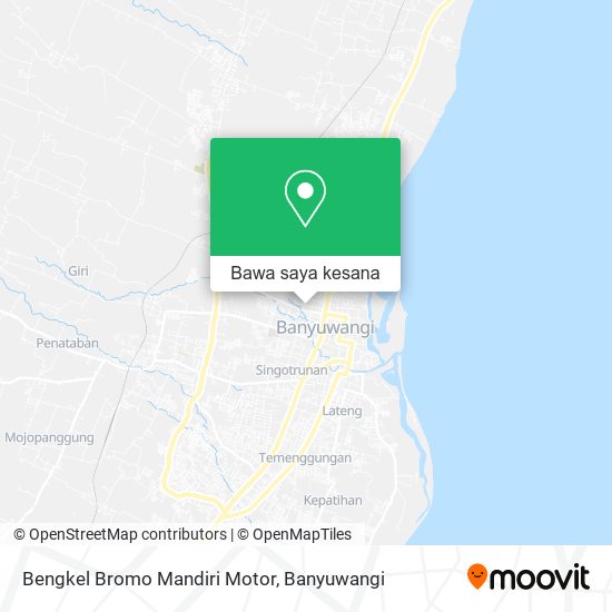 Peta Bengkel Bromo Mandiri Motor