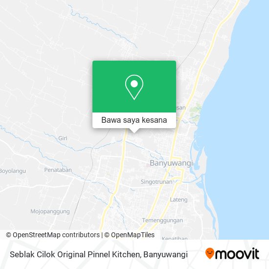 Peta Seblak Cilok Original Pinnel Kitchen