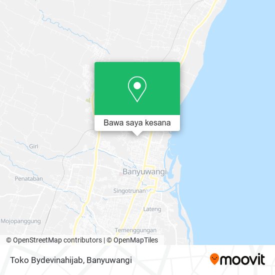 Peta Toko Bydevinahijab