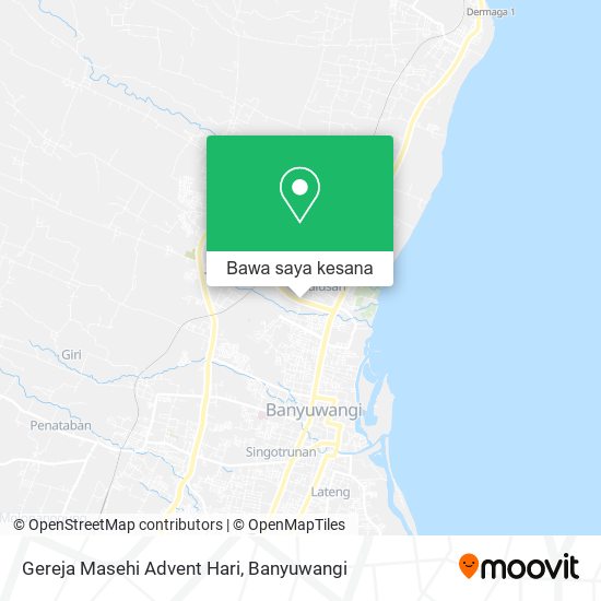 Peta Gereja Masehi Advent Hari