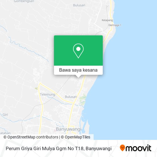Peta Perum Griya Giri Mulya Ggm No T18