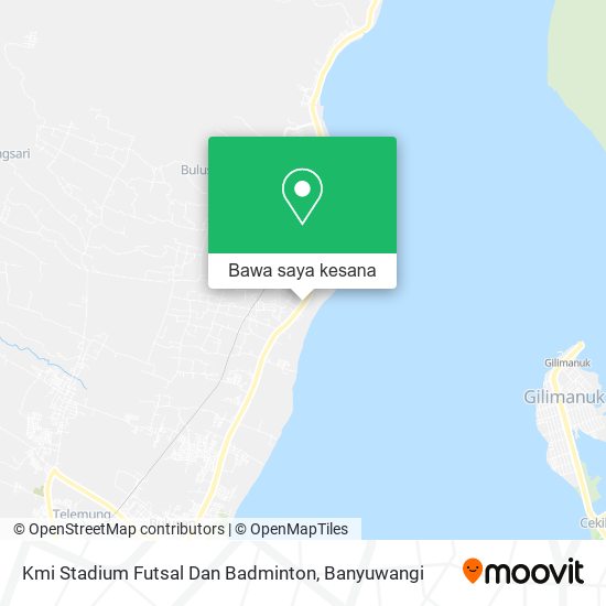 Peta Kmi Stadium Futsal Dan Badminton