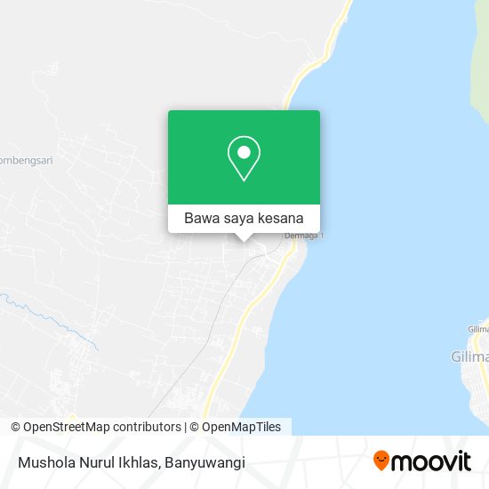 Peta Mushola Nurul Ikhlas