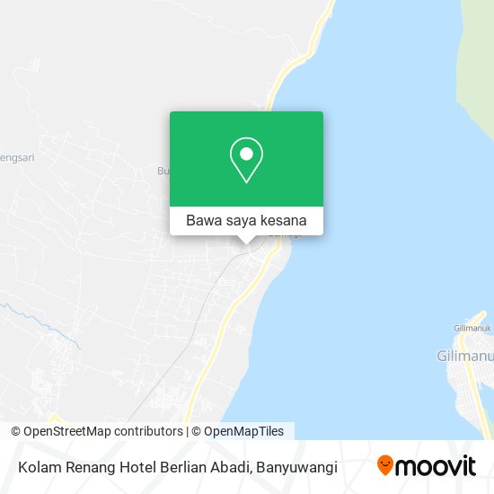 Peta Kolam Renang Hotel Berlian Abadi