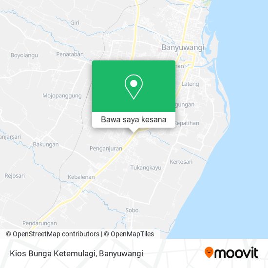 Peta Kios Bunga Ketemulagi