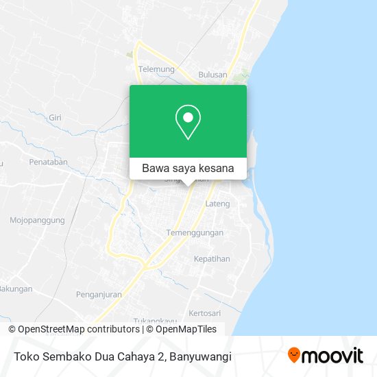 Peta Toko Sembako Dua Cahaya 2