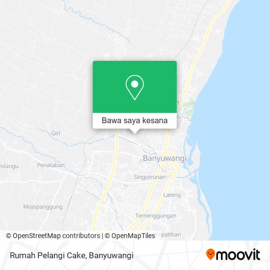 Peta Rumah Pelangi Cake