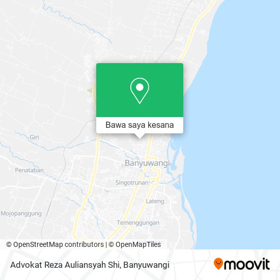 Peta Advokat Reza Auliansyah Shi