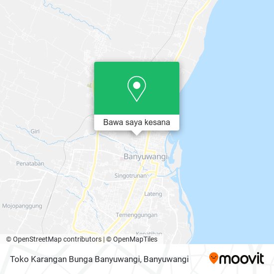 Peta Toko Karangan Bunga Banyuwangi