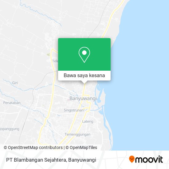 Peta PT Blambangan Sejahtera