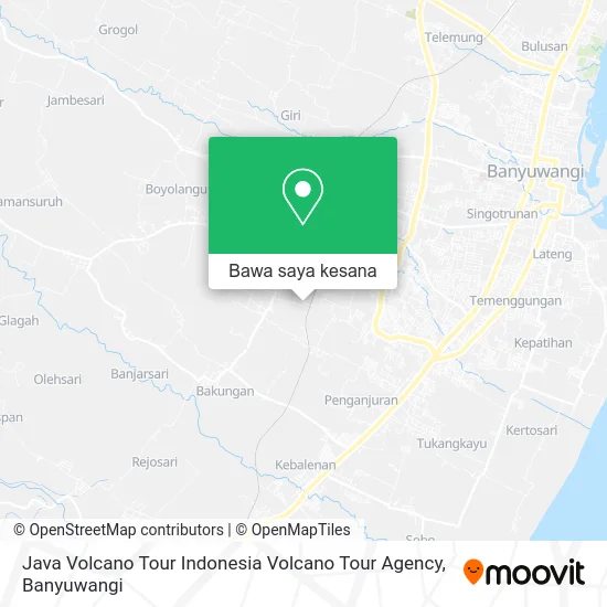 Peta Java Volcano Tour Indonesia Volcano Tour Agency