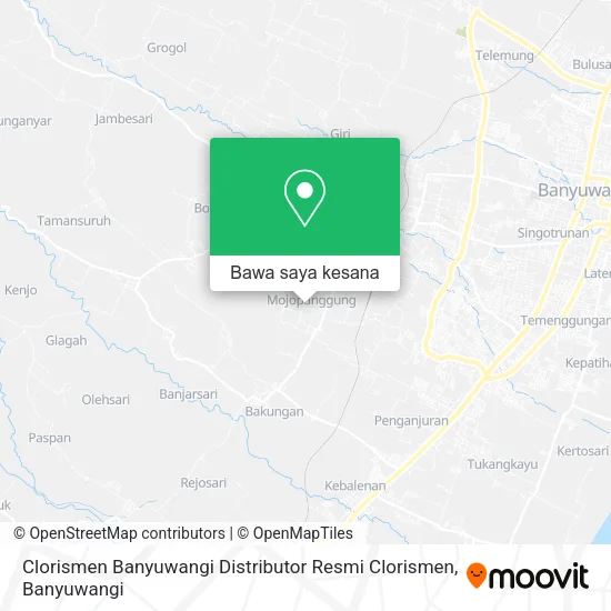 Peta Clorismen Banyuwangi Distributor Resmi Clorismen