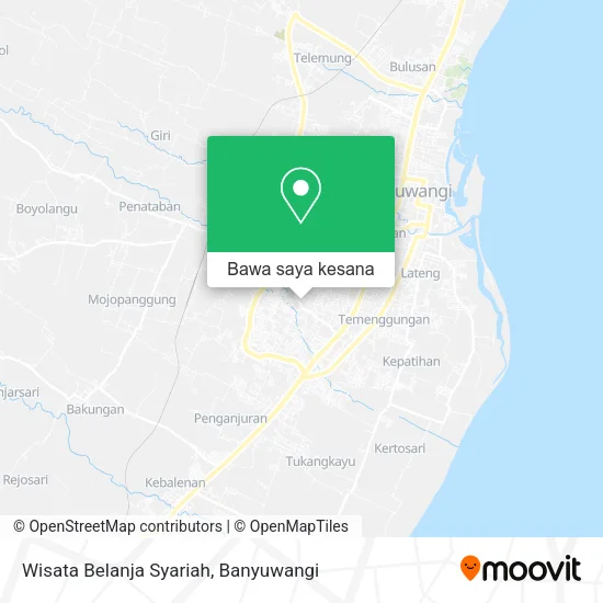 Peta Wisata Belanja Syariah