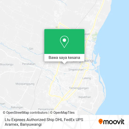 Peta Ltu Exprees Authorized Ship DHL FedEx UPS Aramex