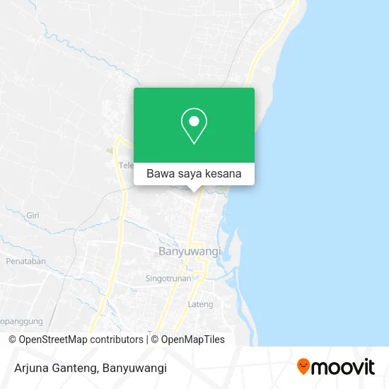 Peta Arjuna Ganteng