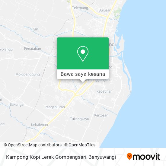 Peta Kampong Kopi Lerek Gombengsari