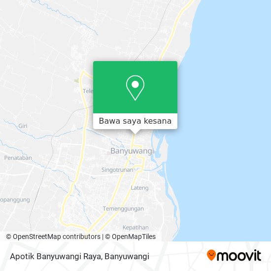 Peta Apotik Banyuwangi Raya