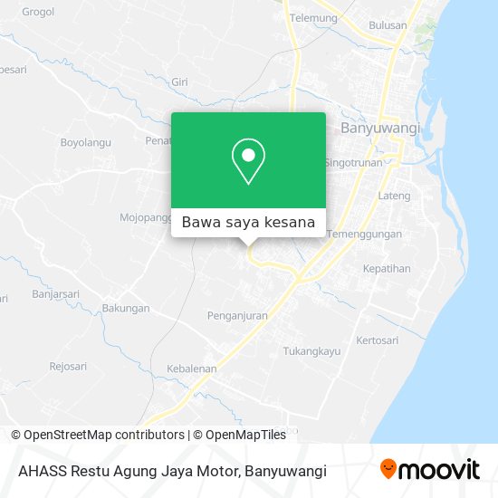 Peta AHASS Restu Agung Jaya Motor