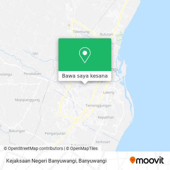 Peta Kejaksaan Negeri Banyuwangi