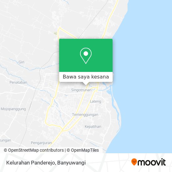 Peta Kelurahan Panderejo