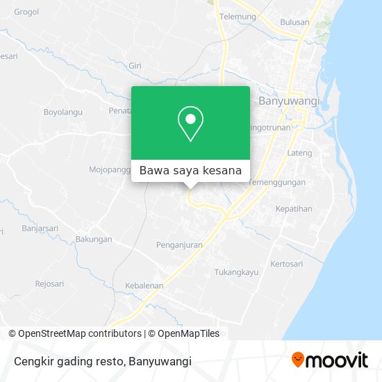 Peta Cengkir gading resto