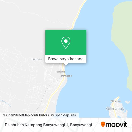 Peta Pelabuhan Ketapang Banyuwangi 1