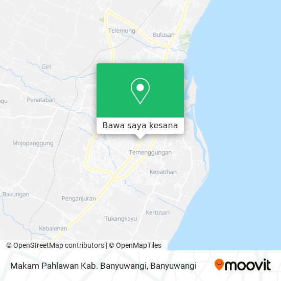 Peta Makam Pahlawan Kab. Banyuwangi