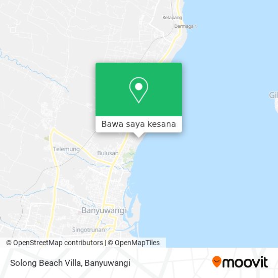 Peta Solong Beach Villa