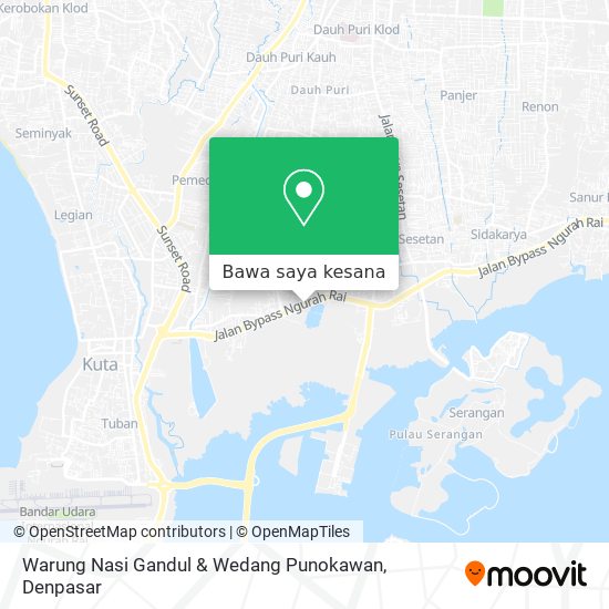 Peta Warung Nasi Gandul & Wedang Punokawan