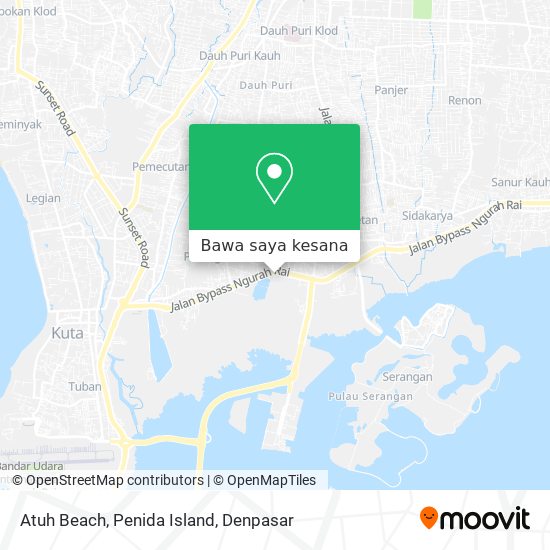 Peta Atuh Beach, Penida Island