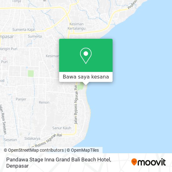 Peta Pandawa Stage Inna Grand Bali Beach Hotel