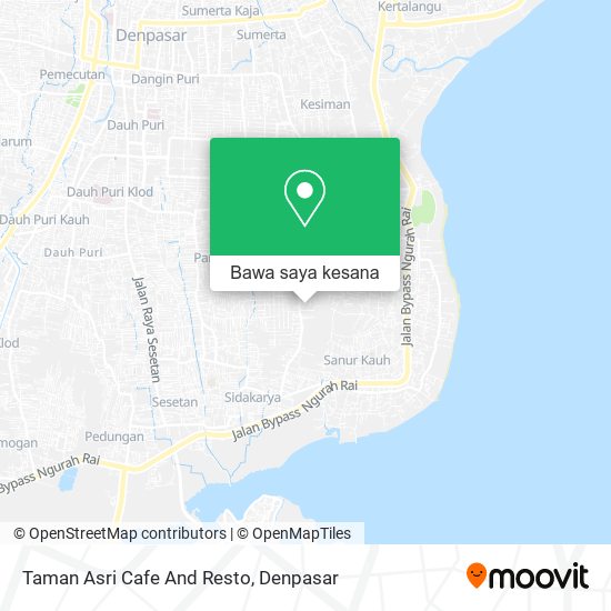 Peta Taman Asri Cafe And Resto
