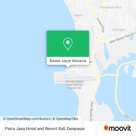 Peta Patra Jasa Hotel and Resort Bali
