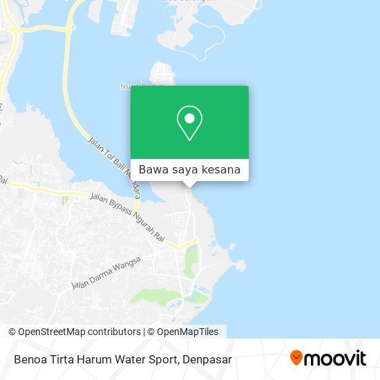 Peta Benoa Tirta Harum Water Sport
