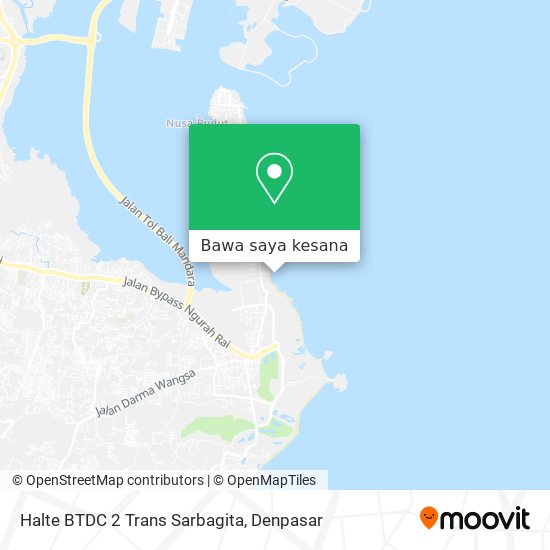 Peta Halte BTDC 2 Trans Sarbagita