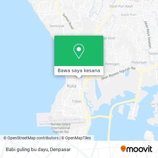 Peta Babi guling bu dayu