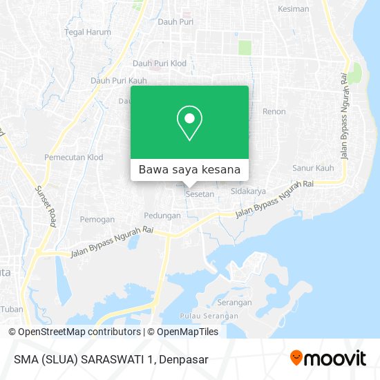 Peta SMA (SLUA) SARASWATI 1