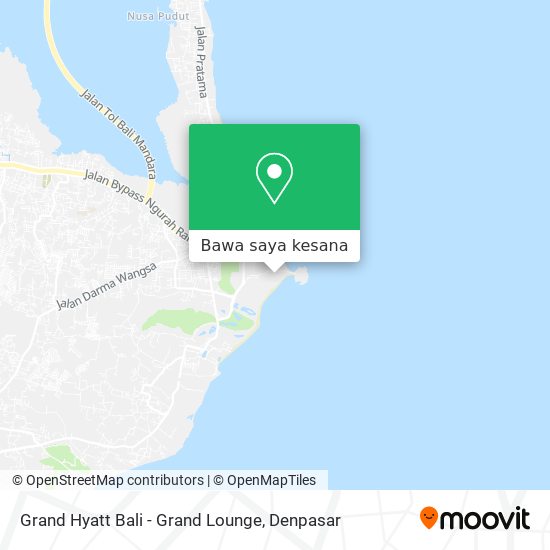 Peta Grand Hyatt Bali - Grand Lounge