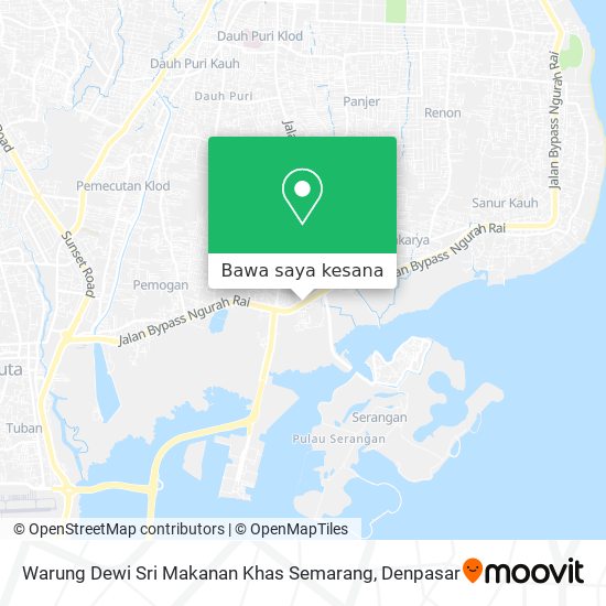 Peta Warung Dewi Sri Makanan Khas Semarang