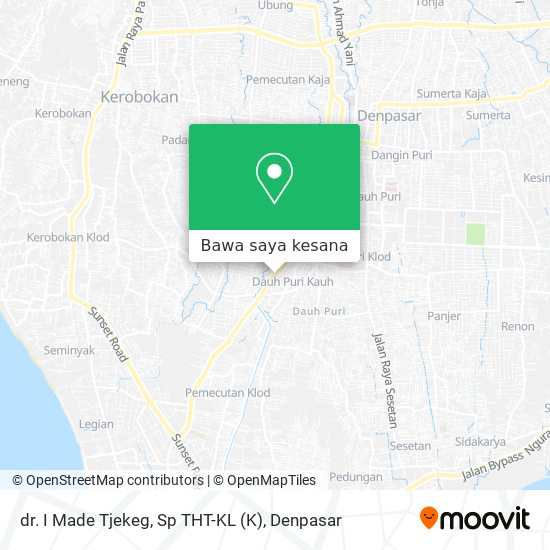Peta dr. I Made Tjekeg, Sp THT-KL