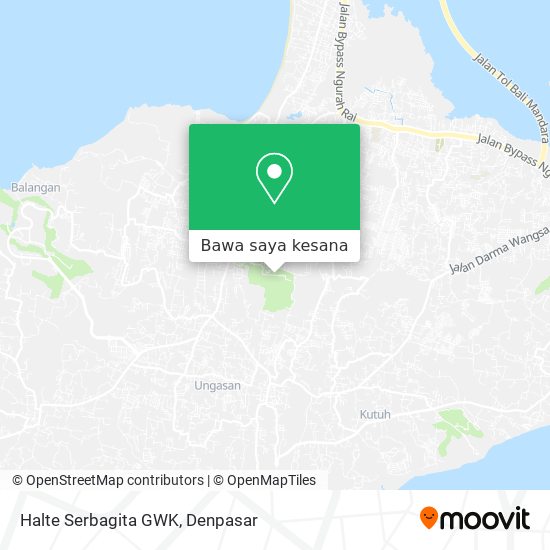 Peta Halte Serbagita GWK