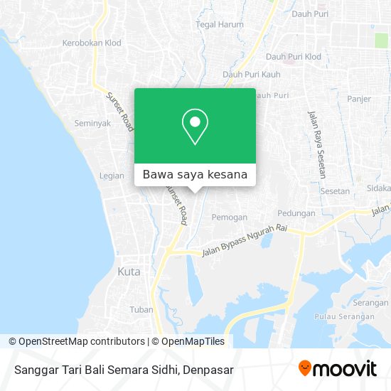 Peta Sanggar Tari Bali Semara Sidhi