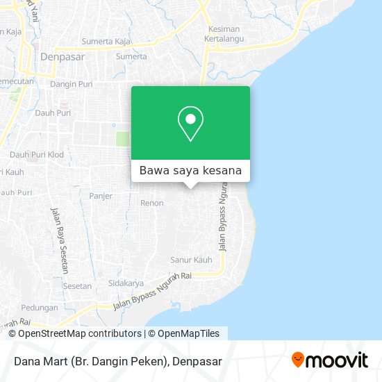 Peta Dana Mart (Br. Dangin Peken)