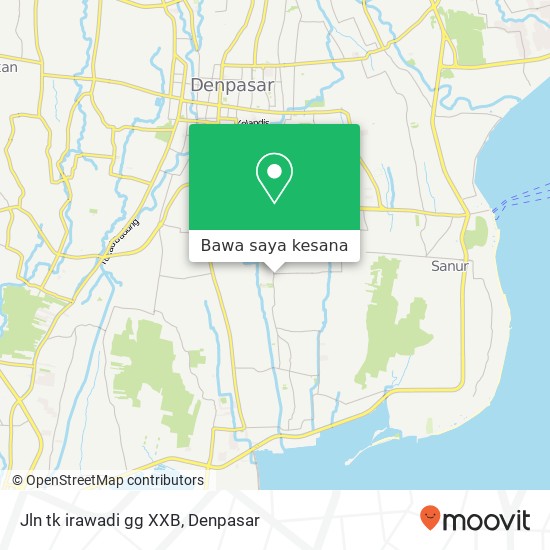 Peta Jln tk irawadi gg XXB